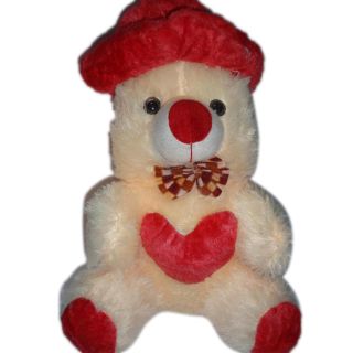 AGS 116 Teddy Bear Red Cap Diwali Gift Child, Birthday, Loving Friend, Soft Toys