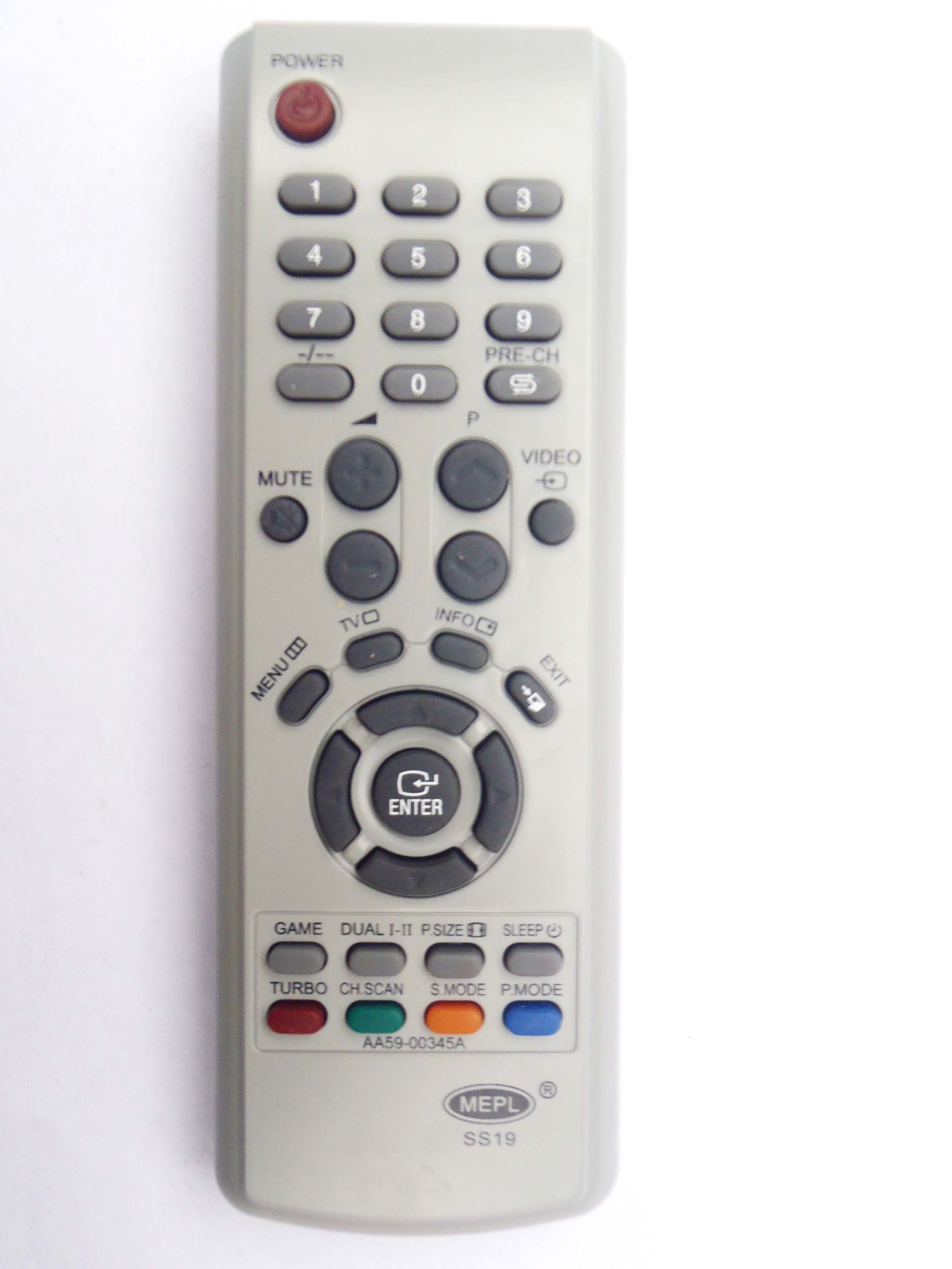 SAMSUNG TV REMOTE or SAMSUNG UNIVERSAL REMOTE