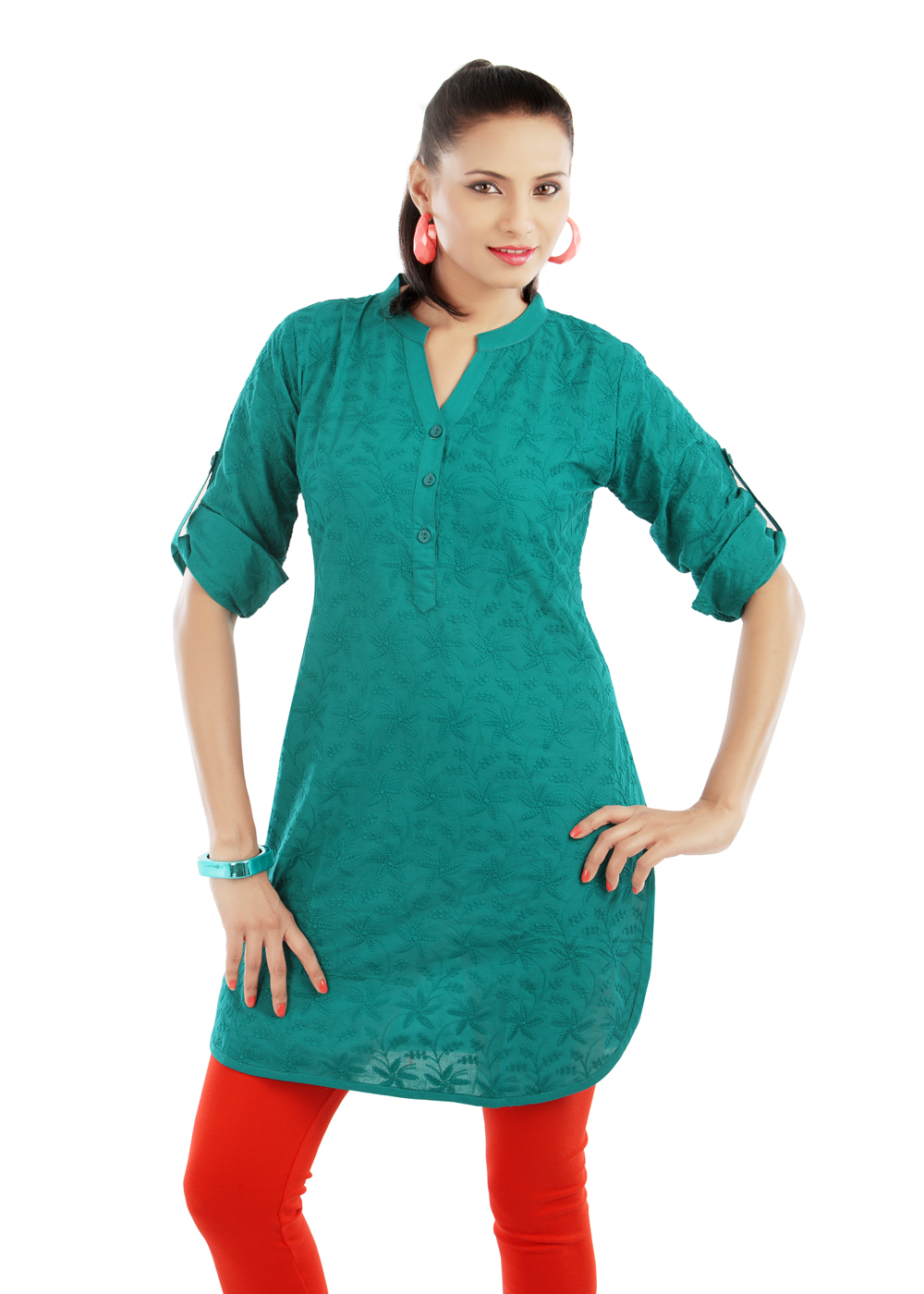 chicken cloth kurti design