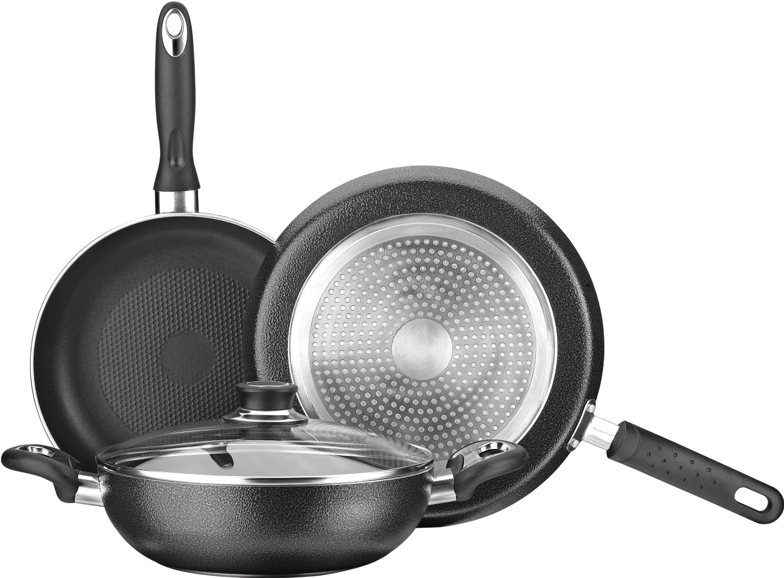 induction hob pan set non stick