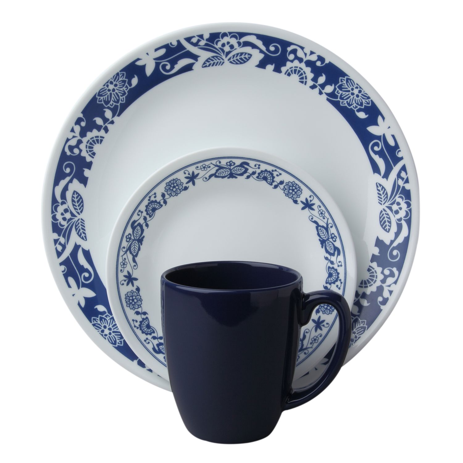 Buy Corelle Essential Series Livingware 16 Piece Set -True Blue Online