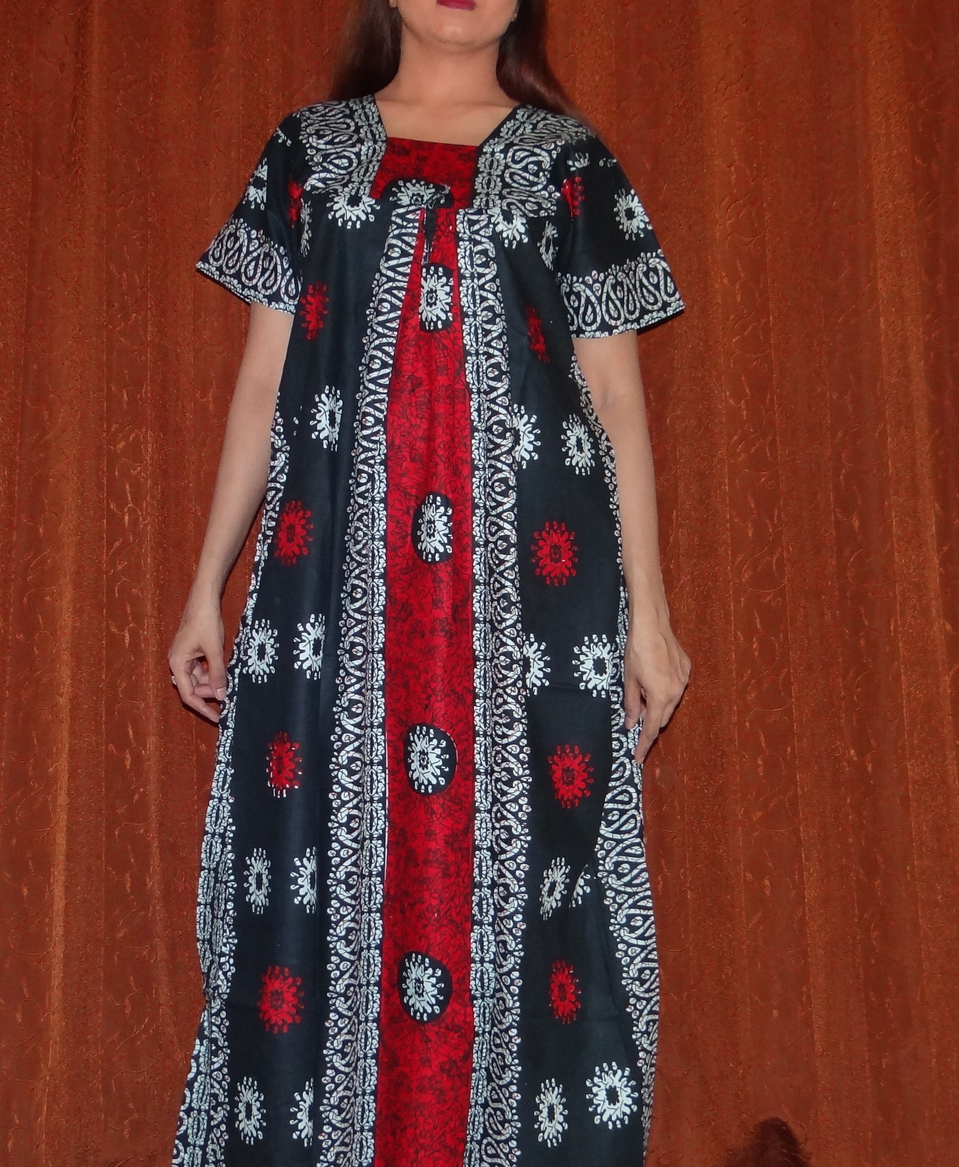 batique print nighty