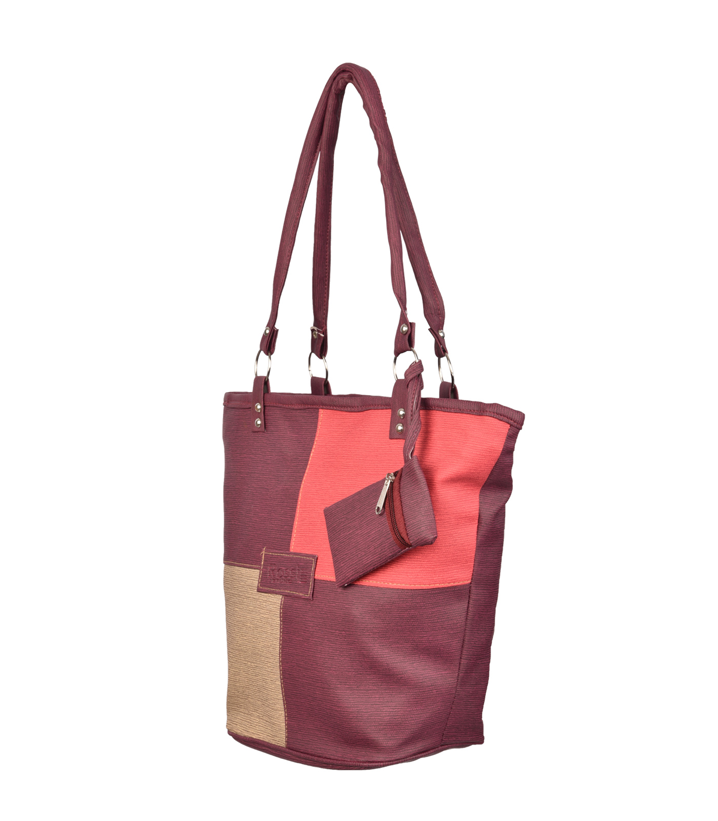 Buy Fristo Maroon And Multi Rossie Womens Handheld Bag buy fristo maroon and multi rossie womens handheld bag