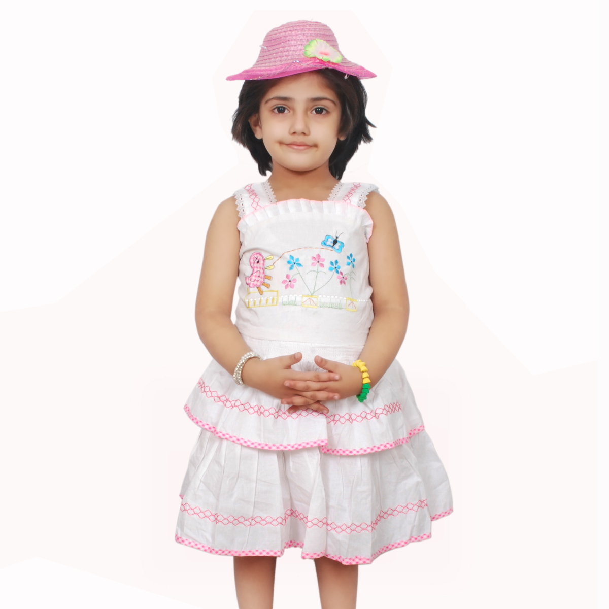 pink pari frock