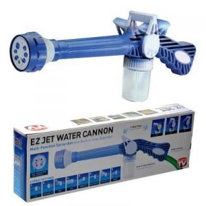 Ez Jet Water Cannon 8 In1 Turbo Water Spray Gun Jet Gun Water Pressure Spray Gun Blue available at ShopClues for Rs.249