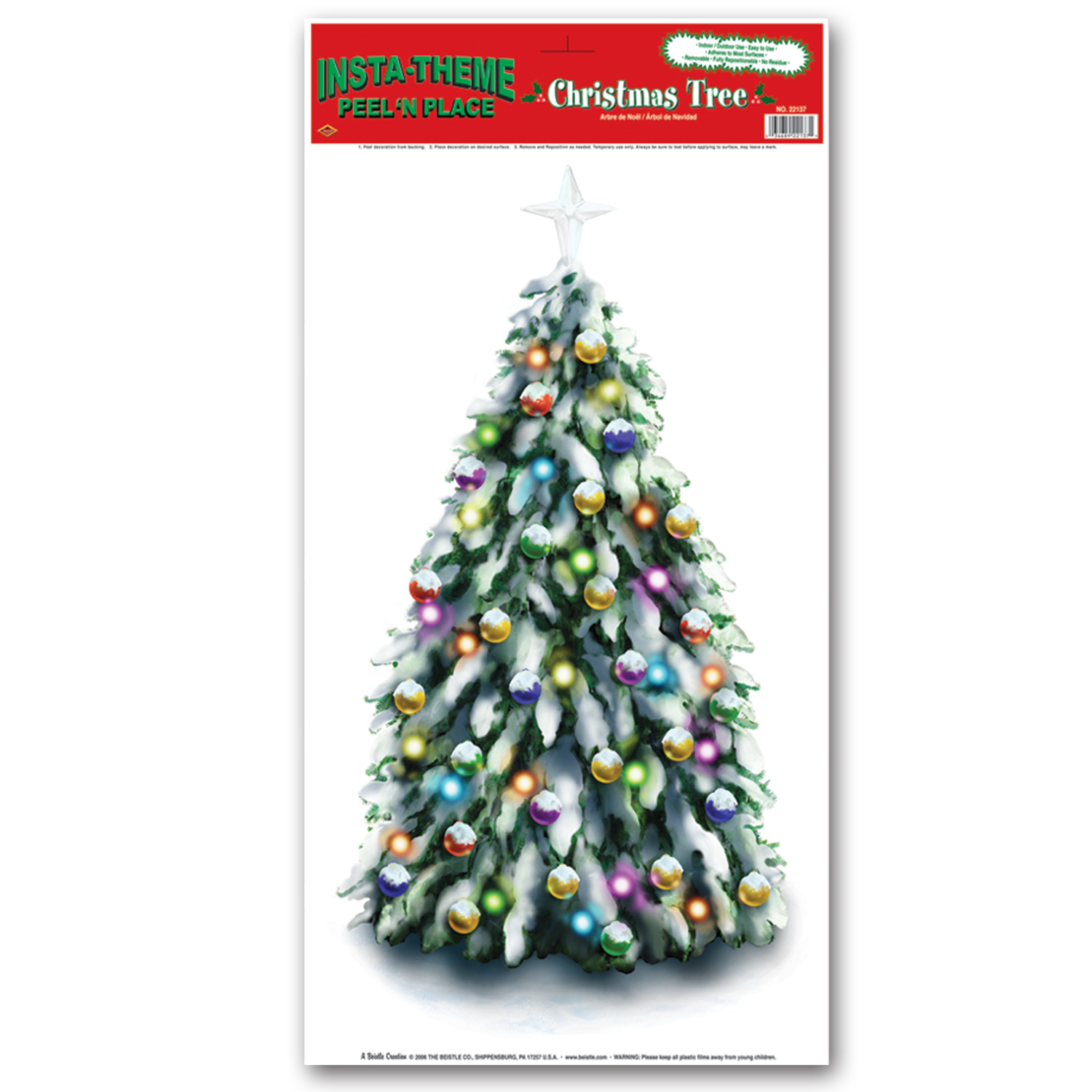 buy planet jashn christmas tree peel n place sticker sheet buy planet jashn christmas tree peel n place sticker sheet