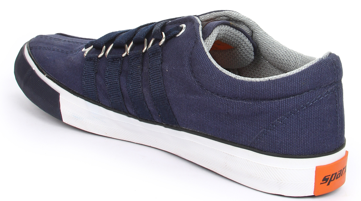 Sparx Mens Blue Canvas Shoes Buy Online From