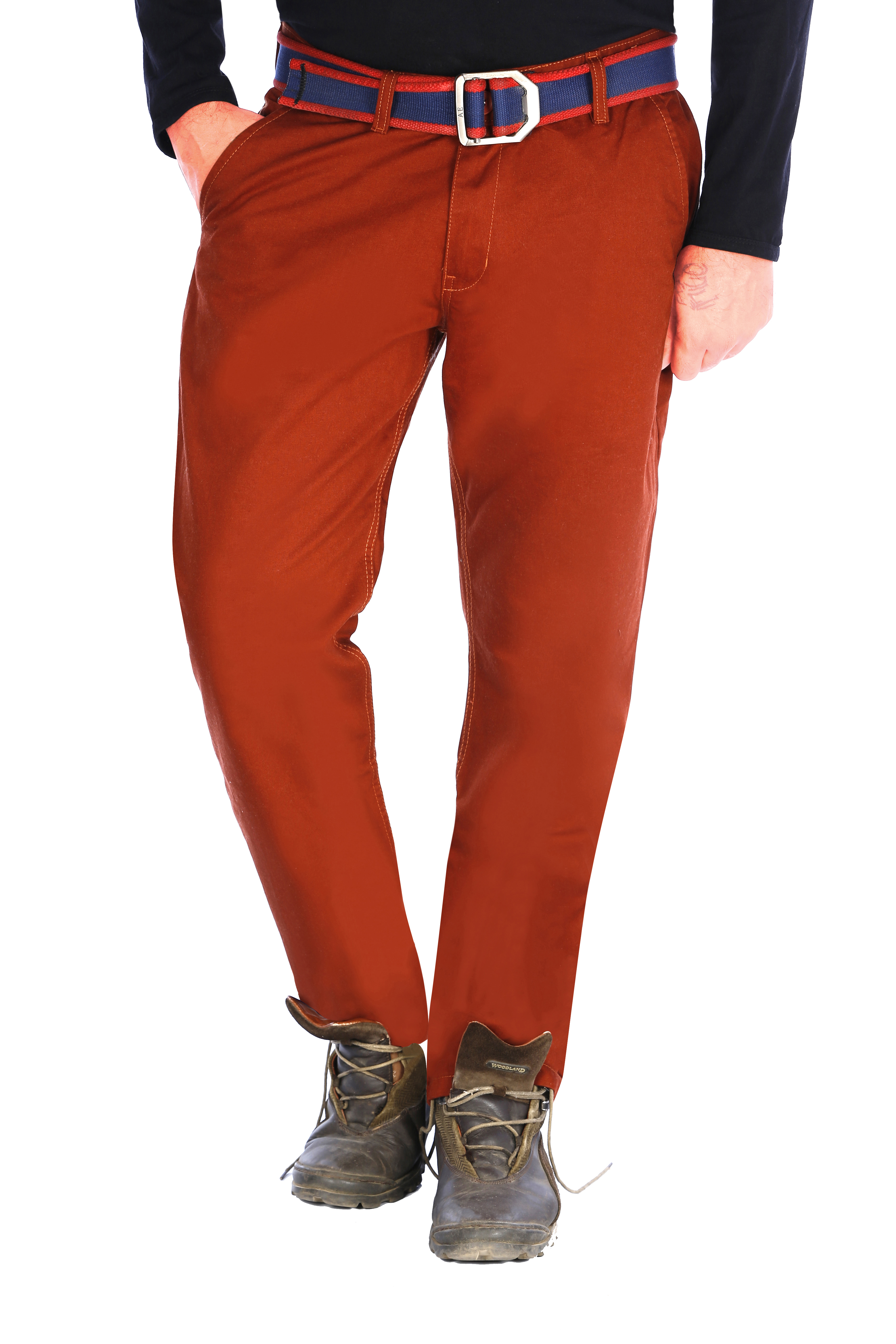 Uber Urban Men's Rust Chinos