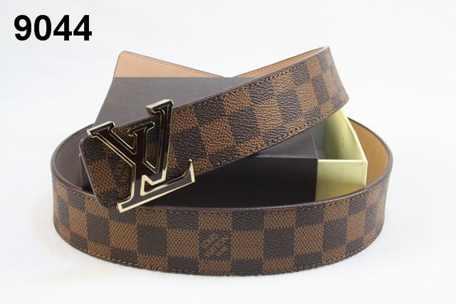 brown damier belt