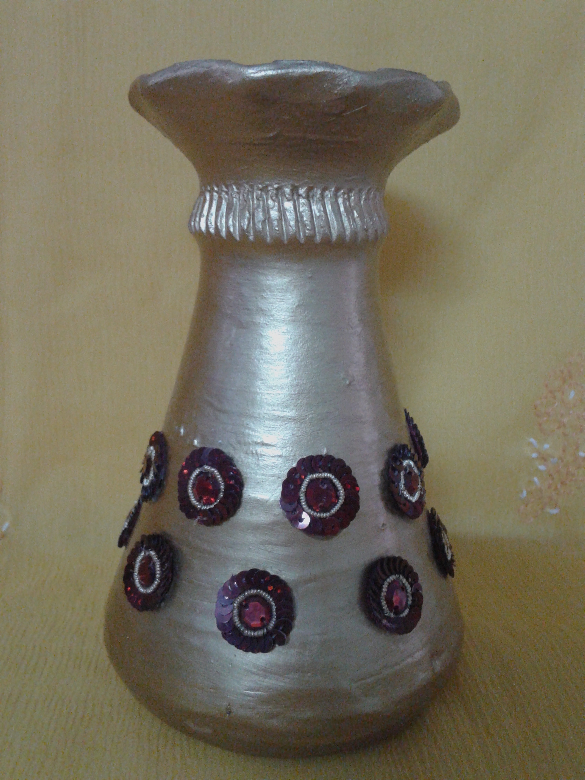 Shop Hand Decorated Mud Pot Online Shopclues