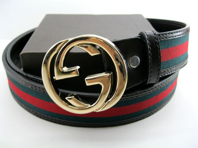 Online Green-Red-Green Gold Buckle Belt Prices - Shopclues India
