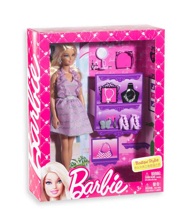 barbie fashion sticker stylist