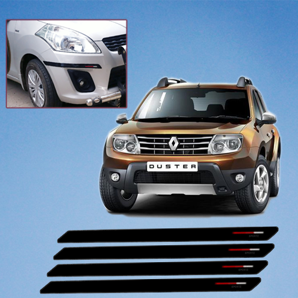 Car Bumper Protector For Renault Duster Black Prices in India