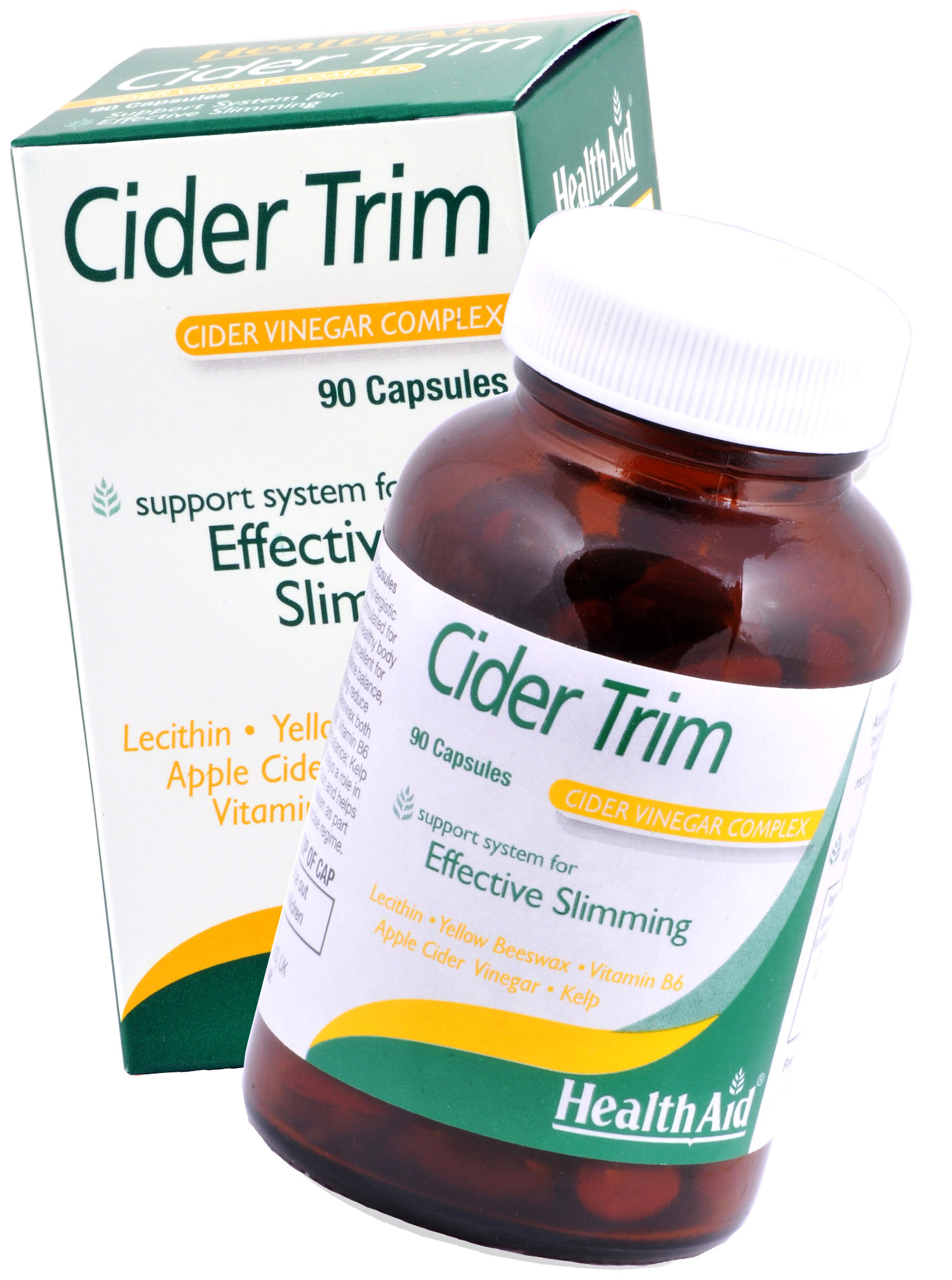 Buy Online HealthAid Cider Trim (Cider Vinegar Complex) 90 Capsules