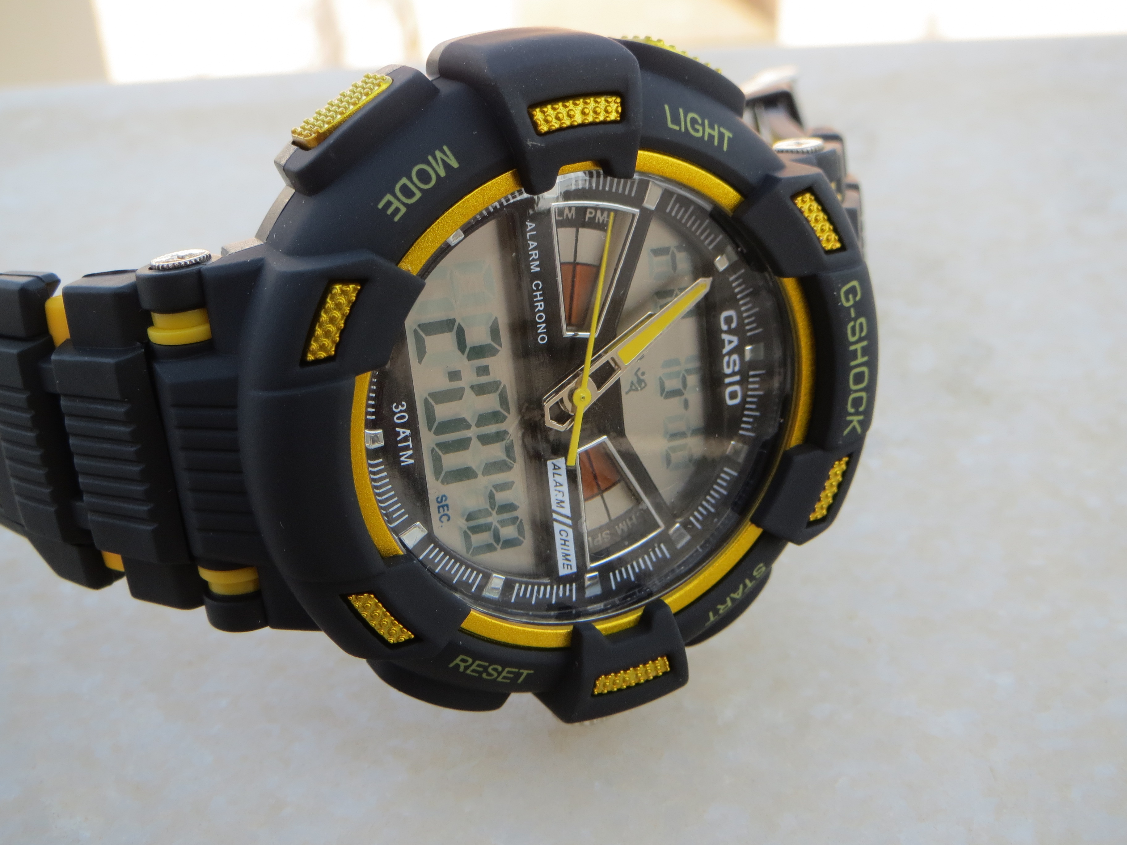 g shock world time watch