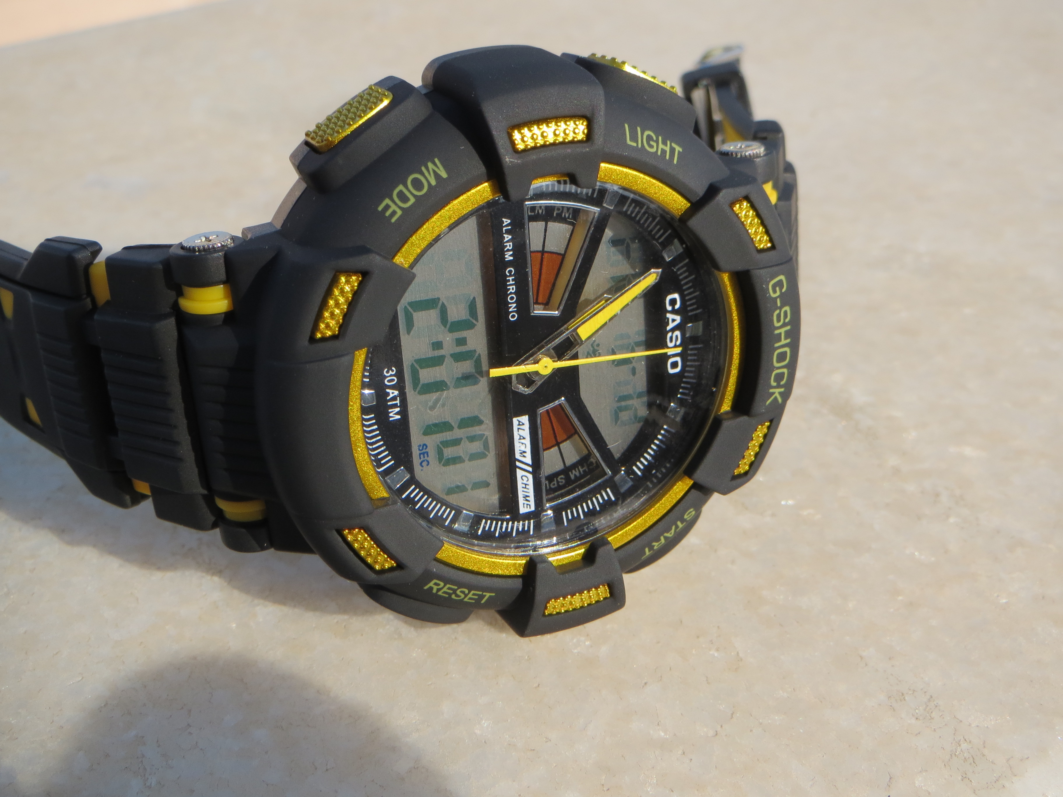 g shock world time watch