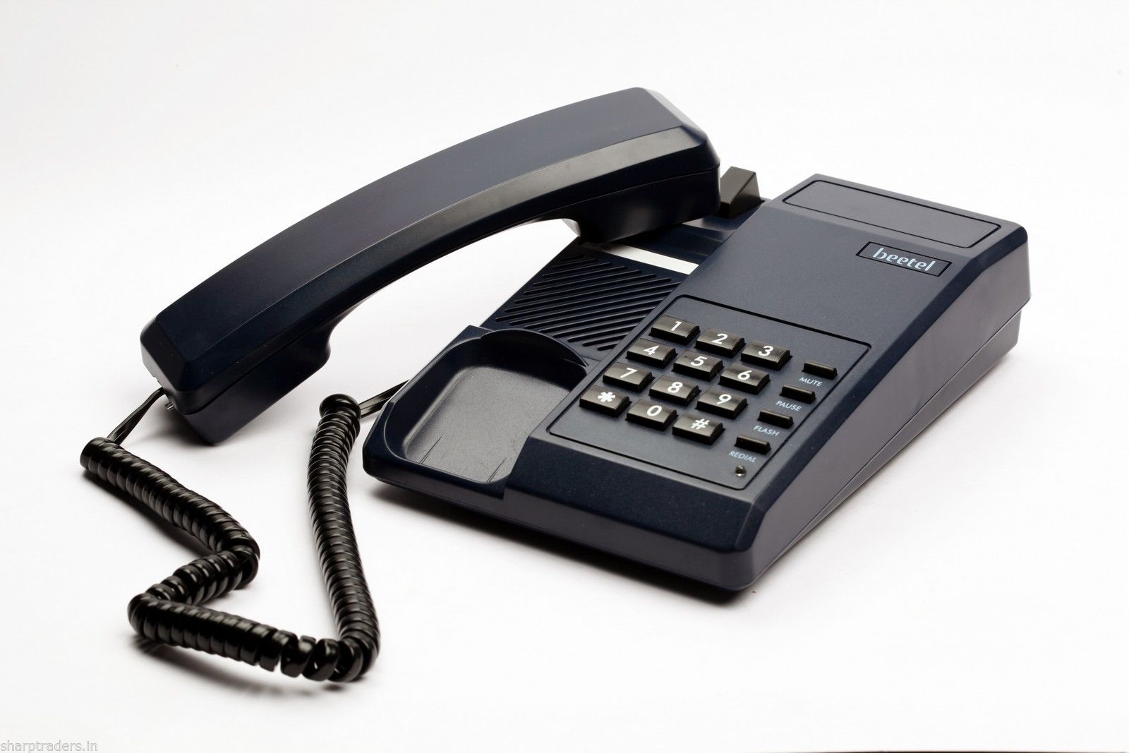 Beetel B-11 Basic Landline Corded Telephone Set - Black: Buy Online ...