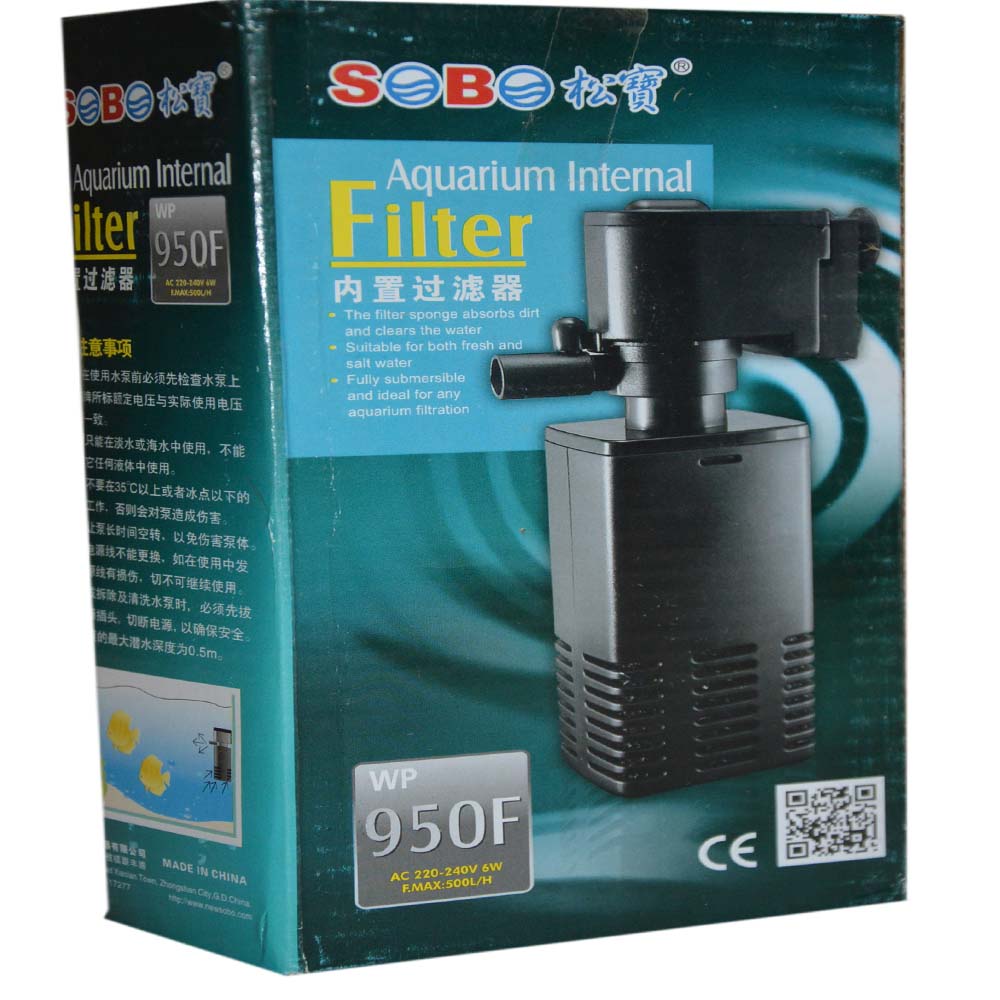 Online AQUARIUM FISH TANK SOBO AQUARIUM INTERNAL FILTER WP 950F