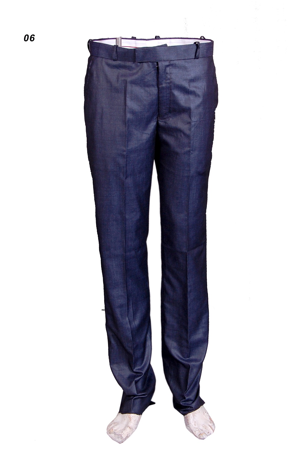 blue formal pants