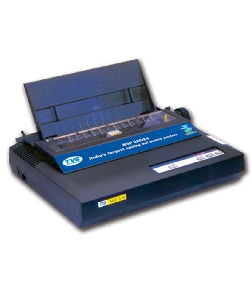 Online TVS Electronics MSP 430 Dot Matrix Printer 80 column Discount