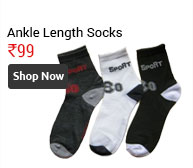 Ankle Length Socks Pack Of 3 Pairs  