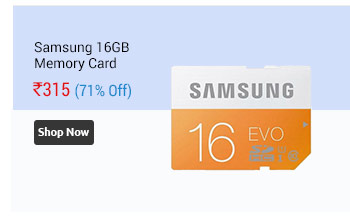 Samsung 16GB EVO Class 10 SDHC up to 48MB/s