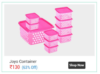 Joyo Fresia Container 10 Pcs Set Pink