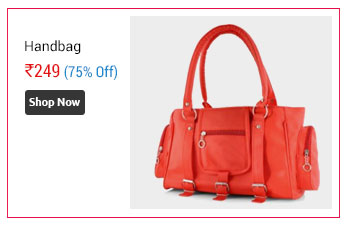 Women Shoulder Handbag Red