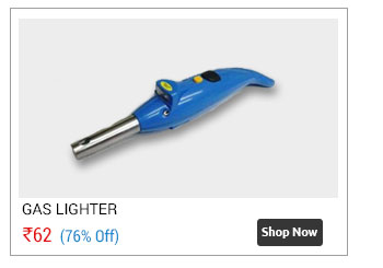 2 IN 1 GAS LIGHTER WITH LED TORCH