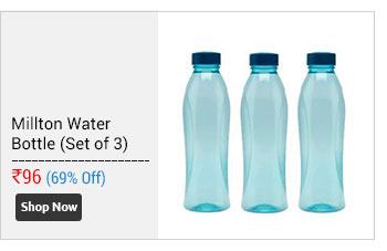 Millton Fridge Water Bottle Set Of 3  