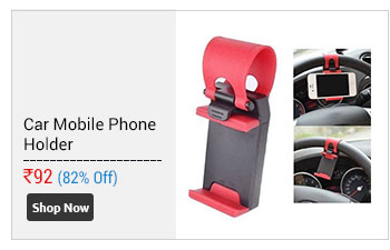 Car Steering Wheel Mobile Phone Socket Holder    