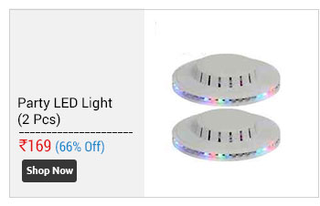 DELHI6ONLINE SUNFLOWER PARTY LED LIGHT (2 PCS.)  