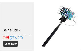 Selfie Stick With Aux Cable