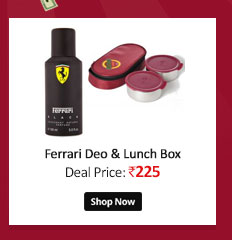 Ferarri Deo + Insulated lunch box