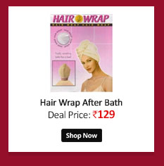 Hair Wrap After Bath