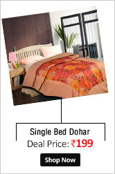 Sparkk Home Primium Quality Single Bed Dohar Mblm12Moharsb2  