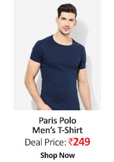 Paris Polo Mens Tshirt- 100 Percent Cashback  