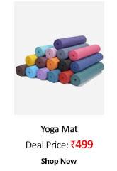 IMPORTED YOGA MAT 6 MM BLUE COLOR  
