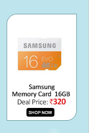 Samsung 16GB EVO Class 10 SDHC up to 48MB/s  