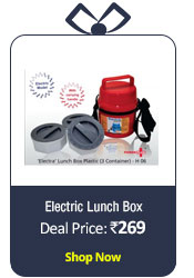 Electra Electric Lunch Box 3 Plastic Container  