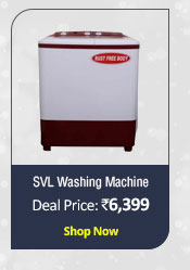 SVL 6501 Washing machine with dryer and soak function(6.5kg)  