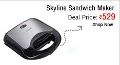 Skyline VTL 5017 4 Slice Non Stick Sandwich Maker Toaster  