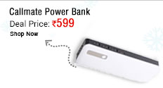 Callmate 13000 mAh Power Bank 3 USB Port with 6 Months Warranty  