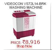 Videocon Flora WM VS72L14-BRK Semi Automatic Washing Machine