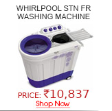 Whirlpool Ace 6.8 Stn Fr (Flr Prpl) Washing Machine