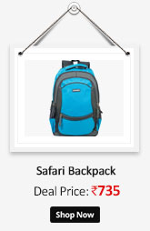 Safari Zinger 106 Blue Casual Backpack  