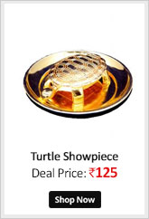 Shubh Wish Turtle with Plate  