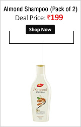Almond Shampoo – pack of 2 – 200 ml packs  