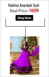 Fabliva Attractive Net Brasso Designer Purple & Black Anarkali Suits  