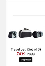 Set of 3 Travel bag - Strolly + Duffle + Air Bag  